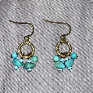 Turquoise Stone Earrings